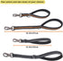 Nylon Short Dog Leash for Dog Training, Traffic Padded Handle, Short Dog Lead for Training Control, Reflective Threads Pet Leashes for Large Dogs ...