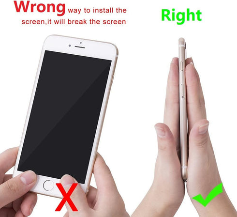 Brinonac Screen Replacement for iPhone 7 4.7 inch LCD Digitizer Touch Screen LCD Replacement Screen Frame Assembly Full Set with Tools and Screen ...