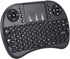 USB Mini Wireless Touch Keyboard, Portable Multifunction Wireless Keyboard with Touchpad Fit for Home Multimedia Compatible with Smart TV/TV Box/W...