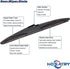 Rear Wiper Arm Blade Set for Kia Sportage 2017-2022 Rear Windshield Wiper Arm Blade Assembly 98815-A4100 98850-A4000...