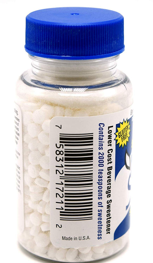 Necta Sweet Saccharin Tablets, 1/2 Grain, 1000 Tablet Bottle (Pack of 2)...