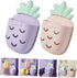 Hemoton 2 Pcs Wall Hanging Storage Basket Pineapple Bathroom Wall Organizer Toiletry Organizer Wall Mounted Toothbrush Holders Mobile Phone Stand ...