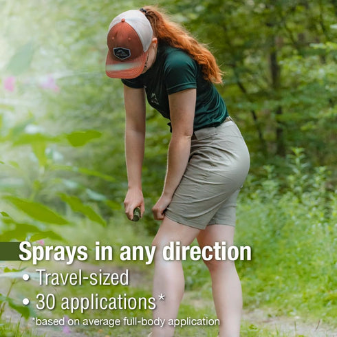 Herbal Armor DEET-Free Continuous Spray 3 oz. Travel Size Insect Repellent, Plant-Based and All Natural, Safe for Family and Pets, Mosquito and Bu...
