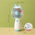 JIAN HAO Portable Handheld Fan with USB Charging, Pink, Small Electric Fan for Home Office Use (White)...