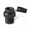 ASI PP2RJ45BL Weatherproof RJ45 to RJ45 Bulkhead Connector, Ethernet, Female to Female Black Bezel......
