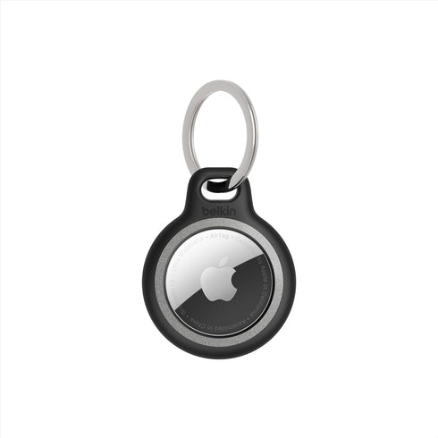 Belkin Apple AirTag Reflective Secure Holder With Key Ring - AirTag Holder - AirTag Keychain Accessories - Reflective & Scratch Resistant AirTag C...