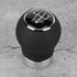 Shift Knob, Car 5 Speed 6 Speed Universal Round Leather Gear Shift Head Manual Transmission Gear Shift Knob Car Shift Knob Lever Shifter(5 Speed)...