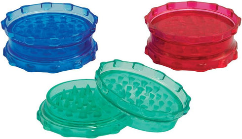 Large Acrylic Grinder ~ Assorted Colors ~ Approx 3.25 x 1 Inches...