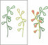 Fruit Branch Plant Metal Cutting Dies for Card Making, Paper Embossing Die Cuts Kit Templates, Storage Pockets Supplies, Photo Frame Album DIY Scr...