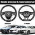 Steering Wheel Cover, Car Silicone Steering Wheel Protector, Anti-Slip Soft Odorless Wheel Covers, Universal 14-15 Inch Steering Wheel, Automotive...