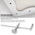 Dry Wall Circle Cutter Adjustable Drill Circle Cutter Sturdy Metal Construction with Sharp Blade for Clean Circles...