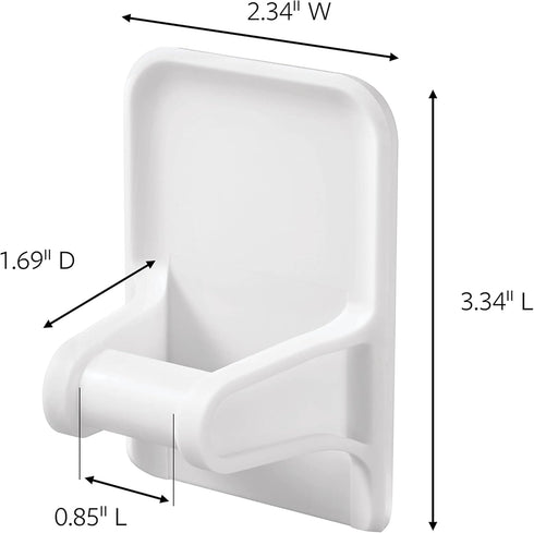 Command Spray Bottle Hanger with 2-Strips, 2-Pack, Organize Damage-Free...