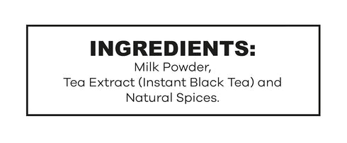 QuikTea Unsweetened Masala Chai Tea Latte - 10 Count Single Box - All Natural Preservative Free Authentic Chai...