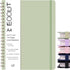 EOOUT Spiral Notebook 8.5 x 11, A4 Lined Large Hardcover Notebooks for Women Men, 110 Pages College Ruled Notebook for Work School Note Taking(Lig...