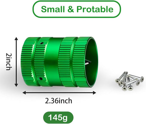 Pipe Reamer PVC Deburring Tool, Liubeili Metal Pipe Chamfer Tool 1/4" to 1-5/8" Inner Outer for Wide Diameter Range Pipe, Green...