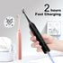 Electric Toothbrush for Kids with Toothbrush Holders?2 Pack Sonic Toothbrush with 10 Heads, 6 Modes, IPX7 Waterproof, Smart Timer, 2 Hours Charge ...