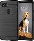 for Google Pixel 2 XL Slim Case,Thin Soft Flexible TPU Rubber Gel Skin Silicone Anti-Scratch Shock Absorption Carbon Fiber Protective Cases Cover ...