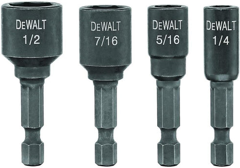 DEWALT Nut Driver Set, Impact Ready, Magnetic, 5-Piece (DW2235IR)...
