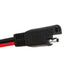 12 AWG SAE to SAE Extension Cable 12 Gauge 2-Pin SAE Connector Extension Cord with Dual Head Plug for Solar Panel Automotive Car Motorcycle 12in...