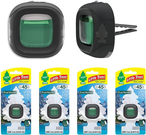 LITTLE TREES Car Air Freshener. Vent Liquid Provides Long-Lasting Scent for Auto or Home. Add a Splash of LITTLE TREES to your Vent. True North, 4...
