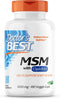 Doctor's Best MSM with OptiMSM, Joint Support, Immune System, Antioxidant and Protein-Building Role, Non-GMO, Gluten Free, 1000 mg, 180 Veggie Cap...