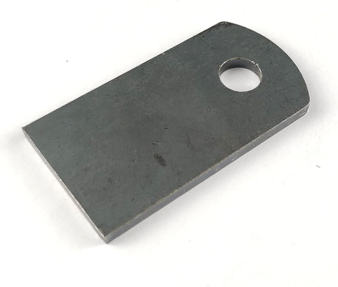 Weld on Steel tabs. Weld on Light tabs Made from Premium 9 Gauge A36 Hot Rolled Mild Steel. 1-1/4"x2-3/8" Weld tab with a 3/8" Hole. Weld Accessor...