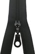 Meikeer 10Yards Bulk Zippers #5 Nylon Coil Zippers by The Yard with 20pcs Zipper Sliders for DIY Sewing Craft Bags(Black)...