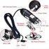 USB Digital Microscope 1600x 8 LED Magnification Endoscope Camera with Metal Stand Compatible with Windows, Android and Mac...