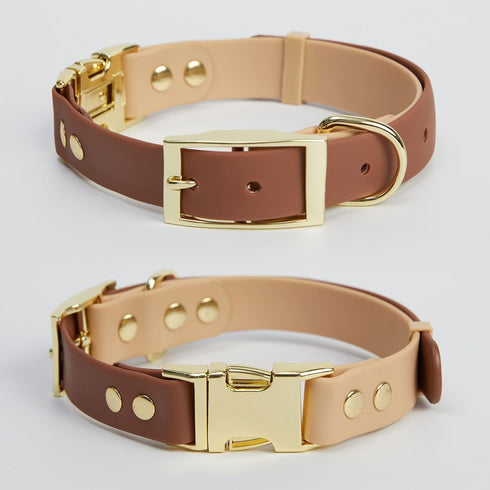Pretty Jolly Waterproof Dog Collar with Safe Adjustable Buckle Multicolor Dog Collars Soft Comfortable Pet Collars for Medium Large Dogs Collars w...