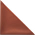 King & Priory Luxury Bronze Textured Velvet Pocket Square, Handkerchief, Brown...