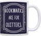 ThisWear Librarian Gifts Bookmarks are for Quitters Funny Gifts for Readers Bookworm Gift 11oz Ceramic Coffee Mug with Handle...