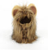 1pc Funny Wigs Dog Wigs Dog Lion Cosplay Realistic Lion Mane Hats Aquarium Plant Holder Costume Bonnet Cat Costume Hat Cat Lion Costume Dog Lion H...