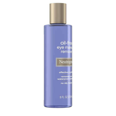 Neutrogena Gentle Oil-Free Eye Makeup Remover & Cleanser for Sensitive Eyes, Non-Greasy Makeup Remover, Removes Waterproof Mascara, Dermatologist ...