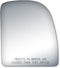 Fit System - 90237 Passenger Side Mirror Glass, Ford Econoline, F250, F350, F450, F550 Super Duty, Ford Excursion, (Towing Mirror top Lens)...