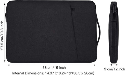 Waterproof Drawing Tablet Sleeve Case Bag for XP-Pen Deco 01 V2/ Artist12 Pro, Huion H610 Pro/ HS610 HS611, UGEE M708, Wacom One, GAOMON PD1161, B...