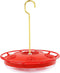 HighView 14 Oz Hummingbird Feeder Hanging Outdoor Nectar Feeding Station with 5 Ports and Perch...