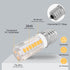 E17 Light Bulb 3000K Warm White,T5 Intermediate Base Microwave LED Bulbs,3.5W Equivalent 30-40W Halogen,460LM Non Dimmable for Refrigerator,Under ...
