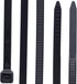 Extra Heavy Duty Cable Ties, Durable Nylon Cable Zip Ties,Large Plastic Cord Strap, 14 Inch Auto-Locking Wraps, 100pcs Per Package, 5X350-BLACK...