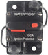 100 Amp Circuit Breaker with Manual Reset 12V-36V DC Waterproof Surface Mount for Car Audio Rv Marine Boat Truck Trolling Motors, 30-300A Car Spea...