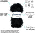 Eyelash Fun Fur Yarn 100 Gram (3.53 Ounces) 175 Yards (160 Meters) (Black - 4 Skeins)......