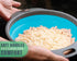 Ultimate Kitchen Strainers Set of 2 - Collapsible Silicone Colanders For Easy Storage by Comfify - Use with Pasta & Veggies or as a Fruit or Berry...