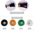 5pcs Pressure Washer Nozzle 1/4Inch Quick Connect Nozzle Pressure Washing Tips for Driveways Sidewalks Decks Surfaces Cleaning High Pressure Washe...