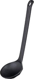 Happy Sales HSSP-MHXGLD, Japanese Style 8.25" Long handle Soup spoon Ramen Ladle Spoon for Udon Ramen Noodle Soup Pho Hot Pot, Black Melamine...