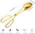 2 Pieces Buffet Salad Tongs for Kitchen Serving and Cooking, Stainless Steel Food Scissor Tongs, Catering Utensil for Bread Cake Bake Steak Barbec...
