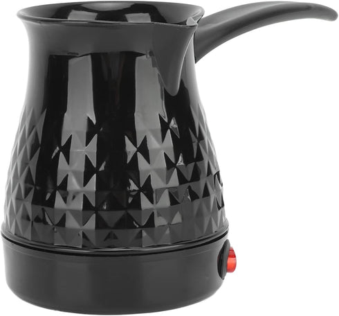 Electric Turkish Coffee Maker, 600ml Portable Electric Turkey Coffee Pot Stainless Steel Arabic Greek Turkish Coffee Maker, Anti Scald Tea Maker K...