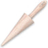 O'Creme Pizzelle Roller/Krumkake Cone/Ice Cream Cone Mold, 9.25 Inches Strong and Smooth - Beechwood...