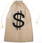 Large $ Money Drawstring Bag...