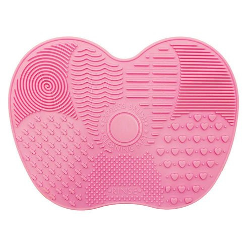 Fuchsia Silicone Makeup Brush Cleaning Mat From Royal Care Cosmetics...