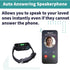 SOS Smartwatch for Seniors - Fall Alert, Medical Monitoring, Life Alert Emergency Panic Button, Assistive Speaker & Phone Medical Alert System, Bu...