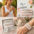 Pink Ribbon Hope & Faith Infinity Bracelet - Perfect Breast Cancer Gift...